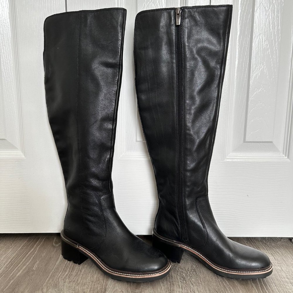 NEW Vince Camuto Kensilie boots black size 6